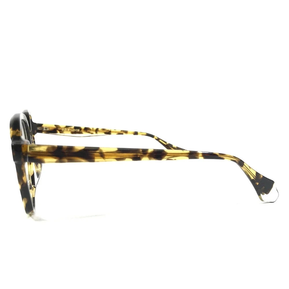 Gigi Studios Eyeglasses Frames AMAIA 6830/2 Tortoise Square Full Rim 53-16-140